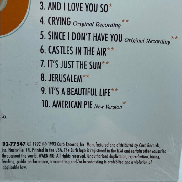 Don McLean Classics CD - Picture 7 of 9